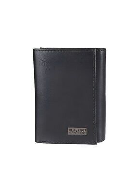 Men's RFID Slim Leather Trifold Wallet